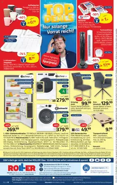 Roller Prospekt 	 - gültig ab dem 04.08.2025 | Seite: 11 | Produkte: Stuhl, Waschmaschine, Nachtlicht, Turmventilator