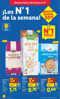 Vista previa Campo Largo Arroz basmati, Categoría I. 1 kg válido desde el 23.02.2026 | Página: 8