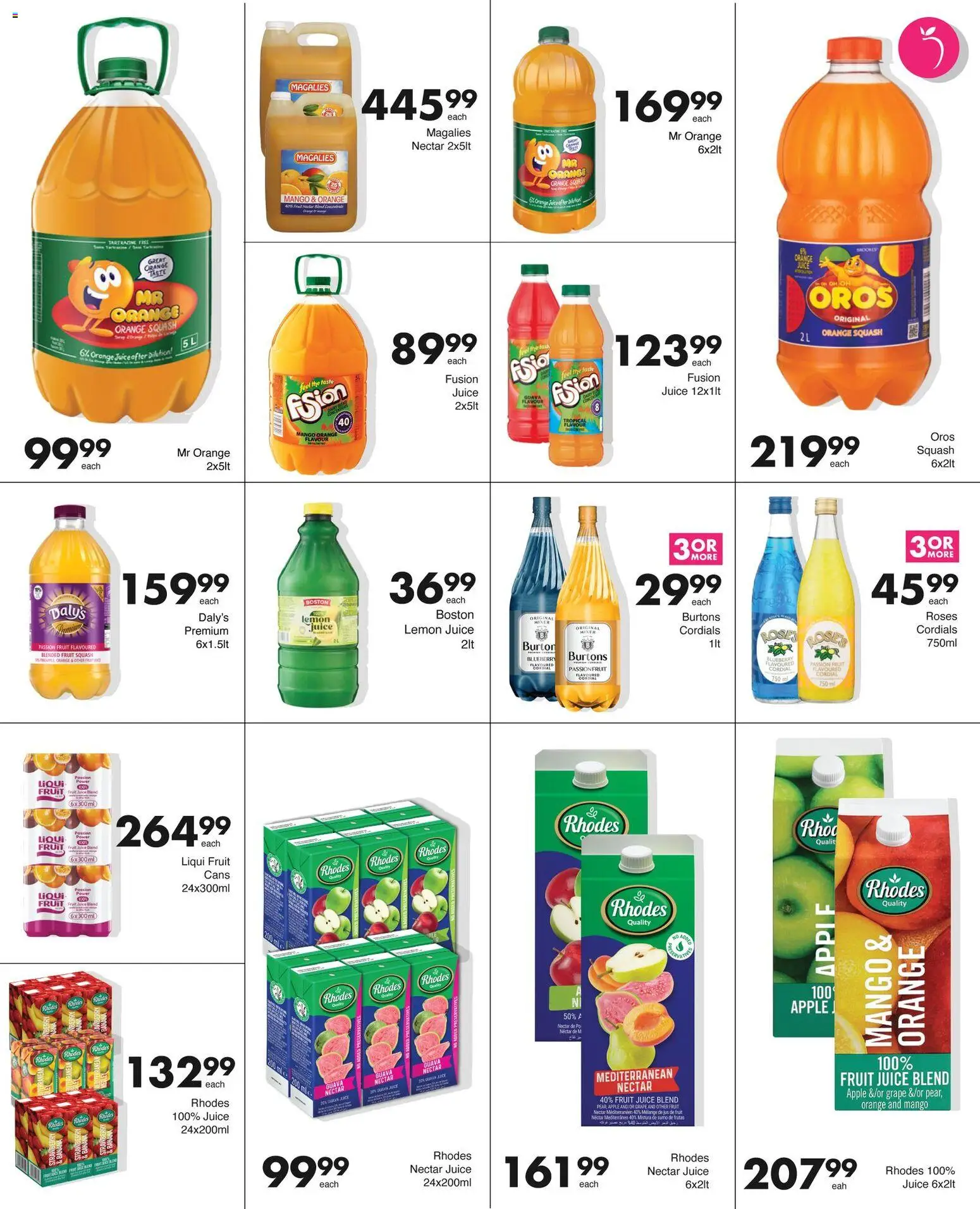 New Save catalogue – valid from 02.03.2026 | Page: 18 | Products: Squash, Juice, Fruit, Lemon