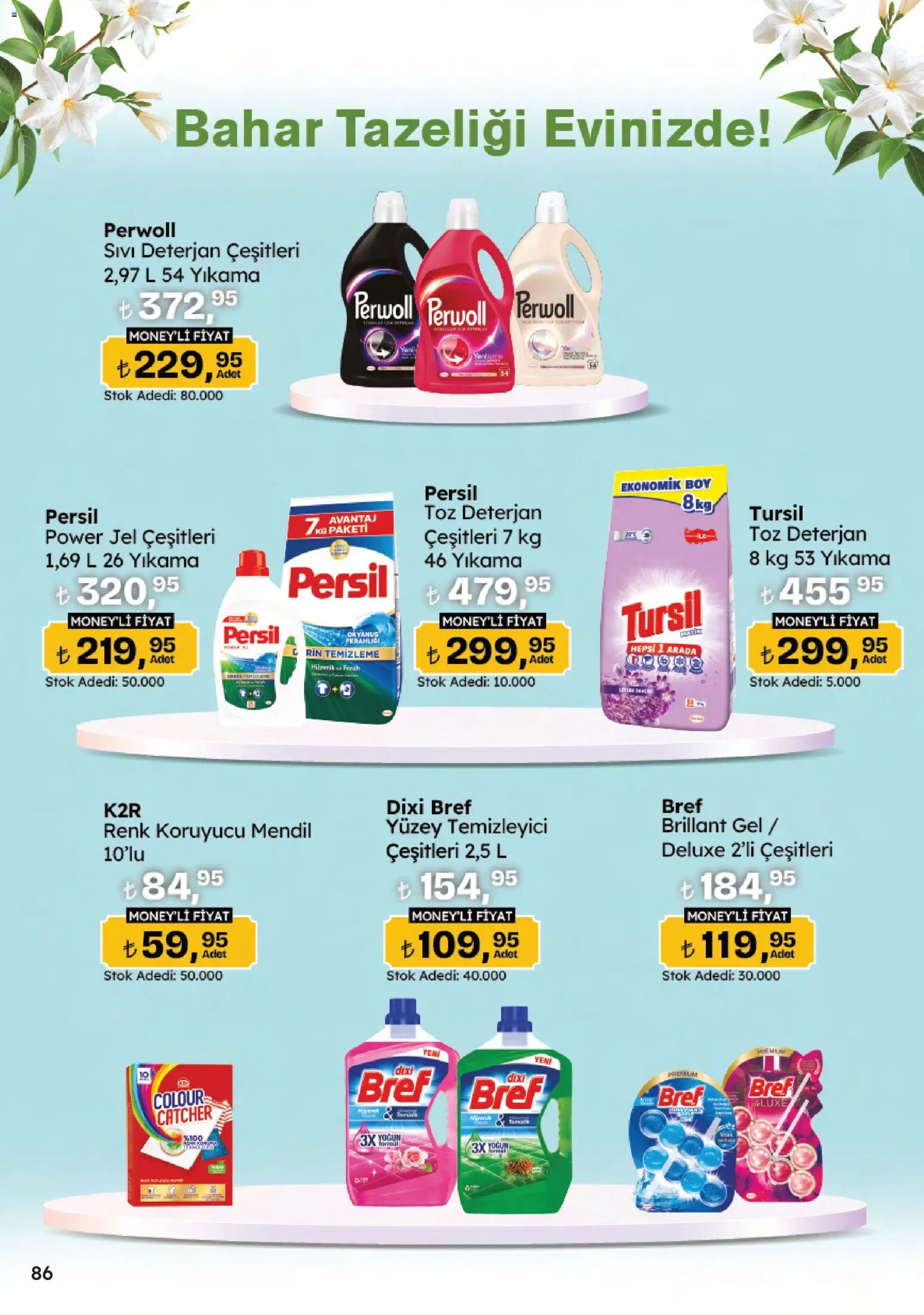 Migros Katalog - 5M Migroskop Dijital - 16.04.2026 tarihinden itibaren geçerlidir | Sayfa: 86 | Ürünler: Mendil, Deterjan, Yüzey temizleyici