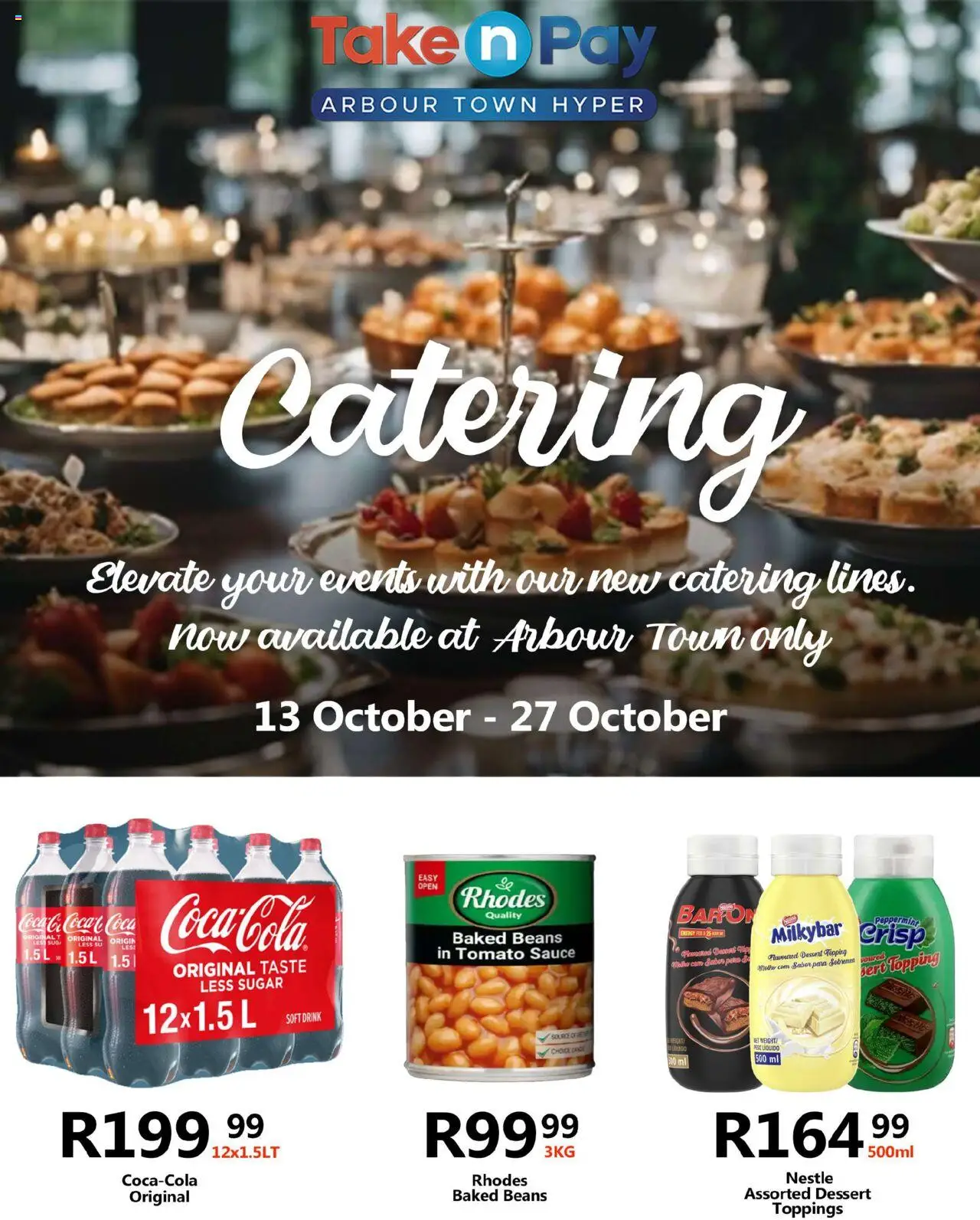 New Take n Pay catalogue – valid from 20.10.2025 | Page: 26 | Products: Baked beans, Tomato sauce, Sauce, Sugar