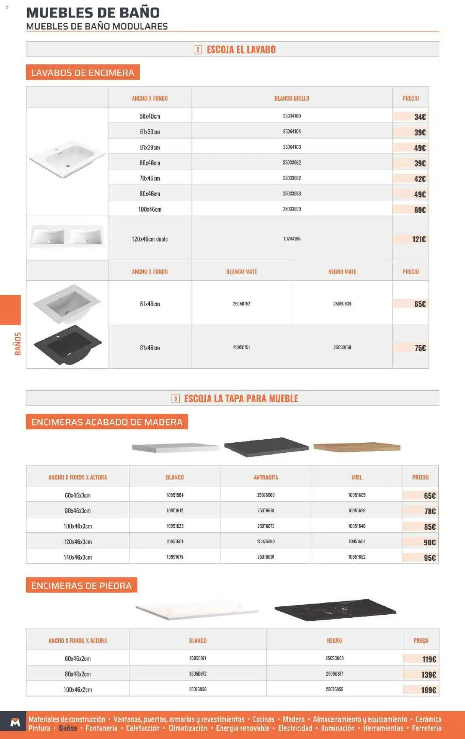 Obramat folleto │ válido desde el 23.03.2026 | Página: 226 | Productos: Ψηφιακή κάμερα, Muebles, Lavabo, Baño