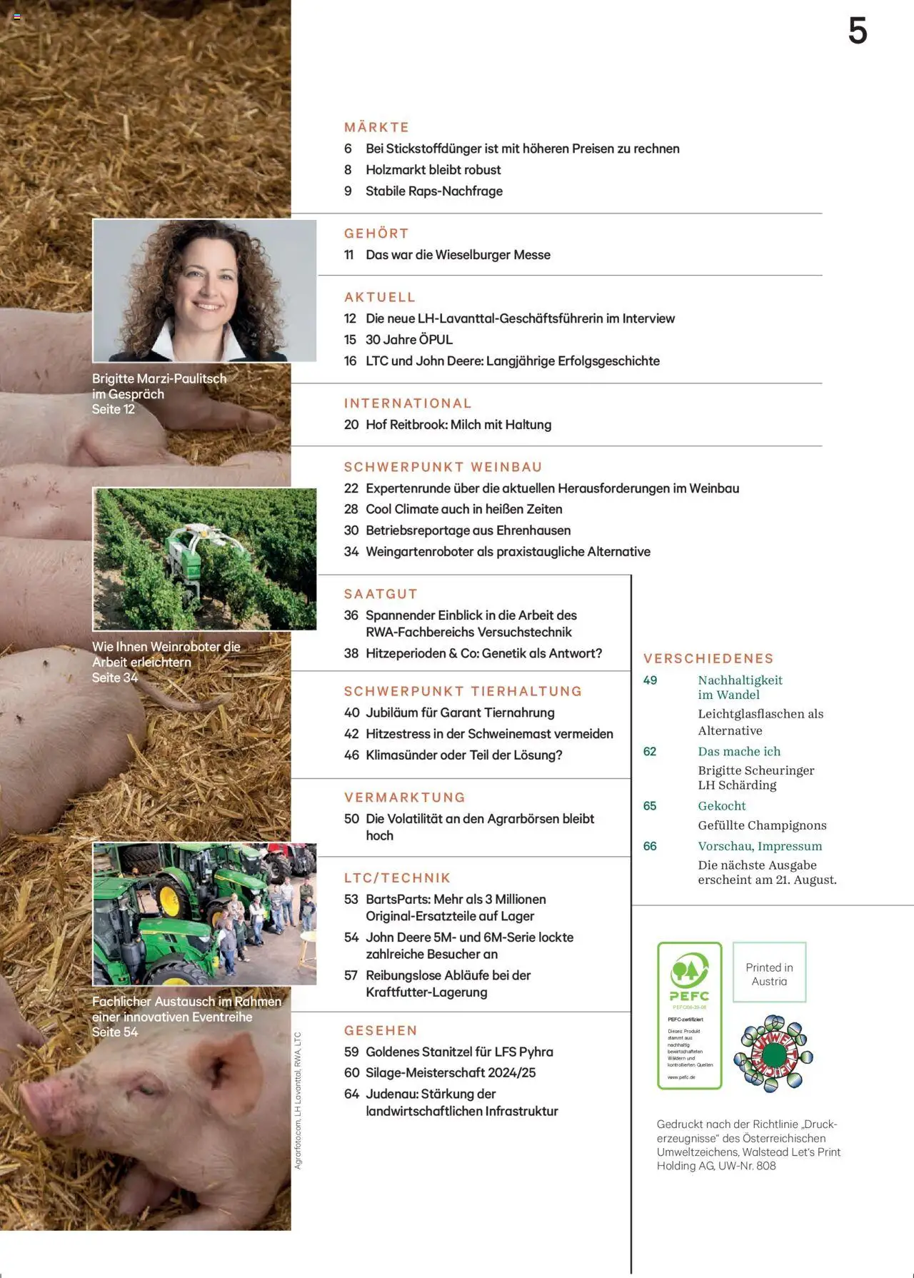 Lagerhaus Unser Land Juli-August 2025 gültig ab 01.07.2025 | Seite: 5
