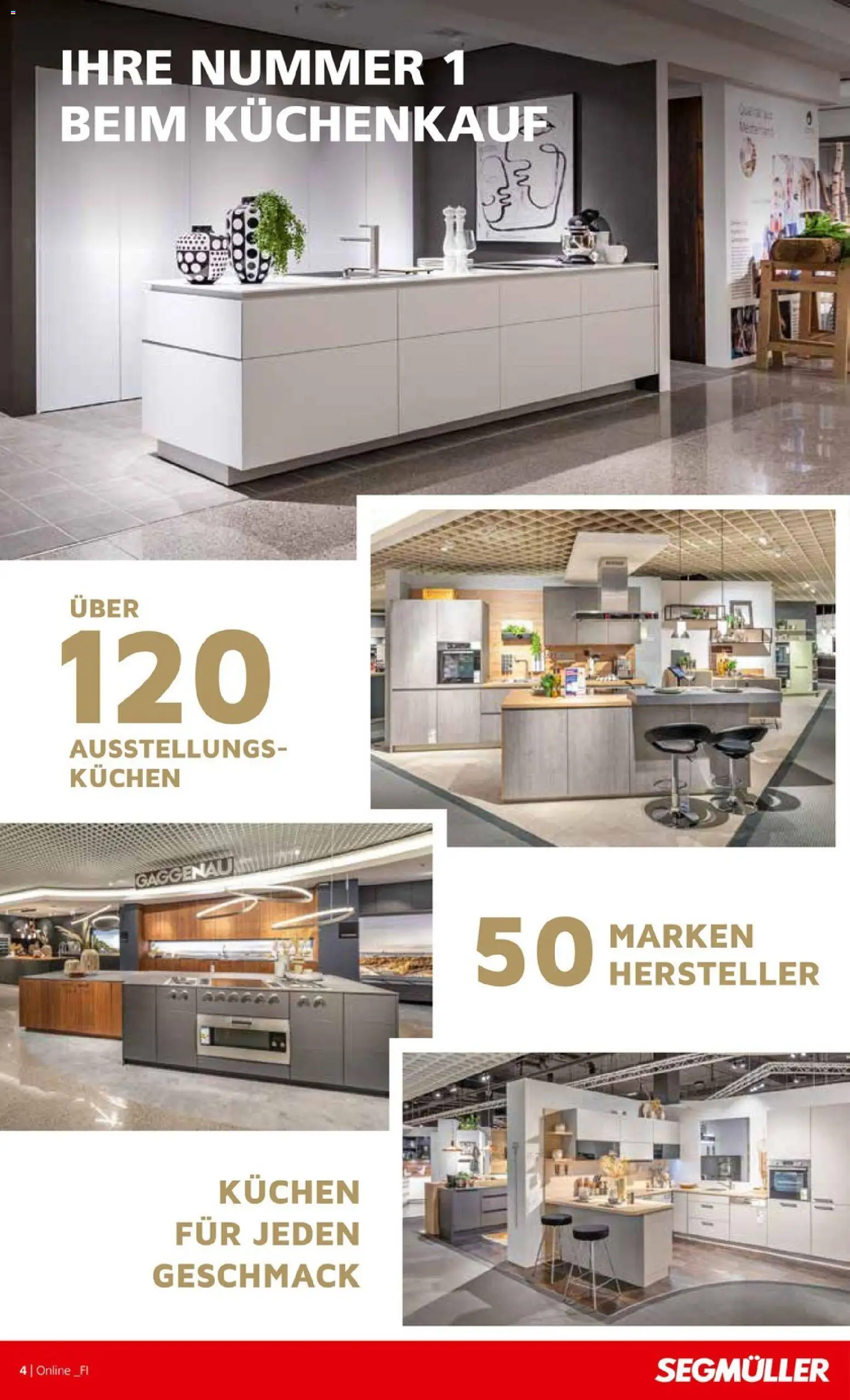 Segmüller Küchen Spezial – gültig ab 01.11.2025 | Seite: 4 | Produkte: Kuchen