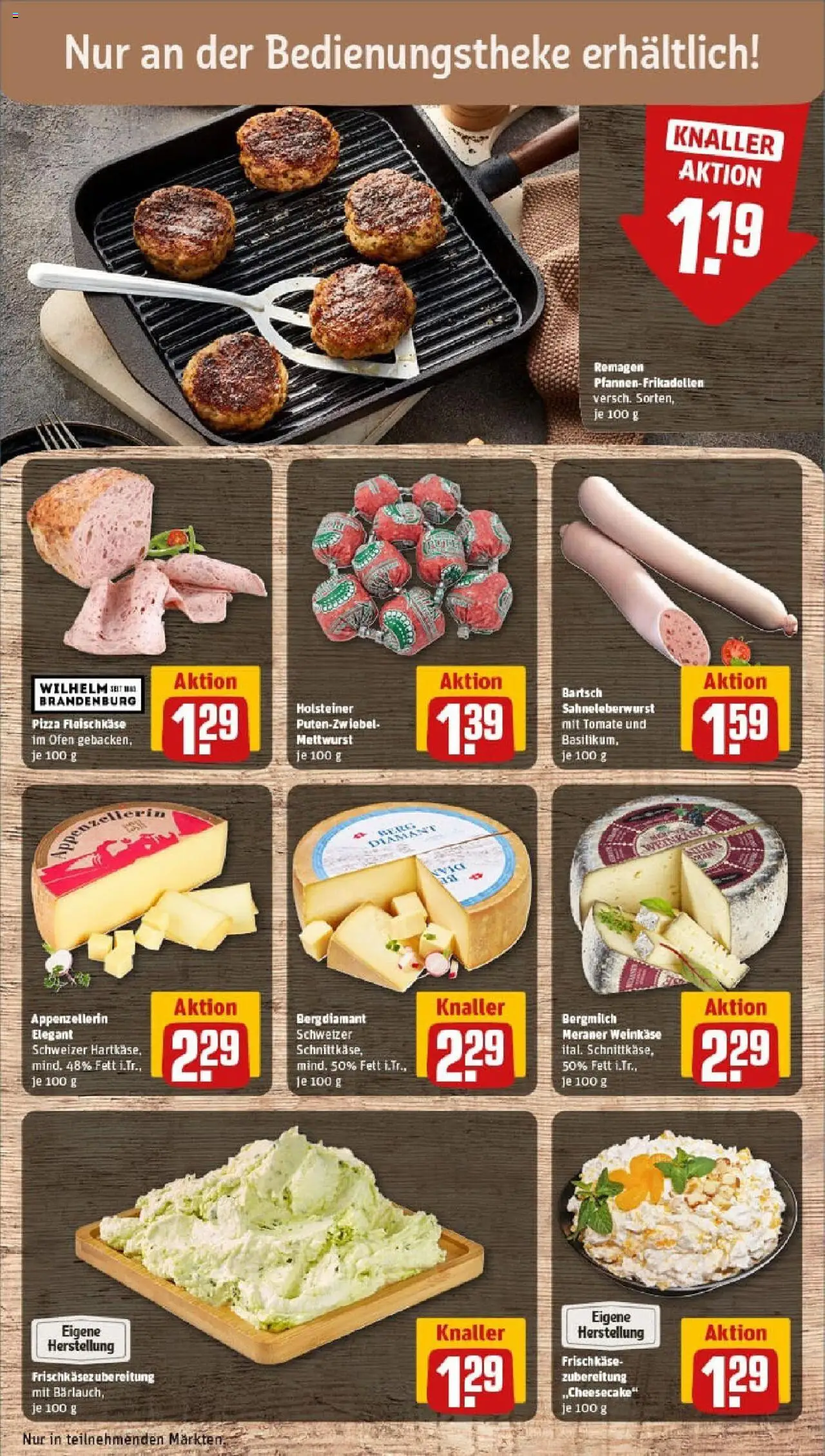 Rewe prospekt Greifswald	 – gültig ab 01.09.2025 | Seite: 13 | Produkte: Ofen, Pizza, Frischkase