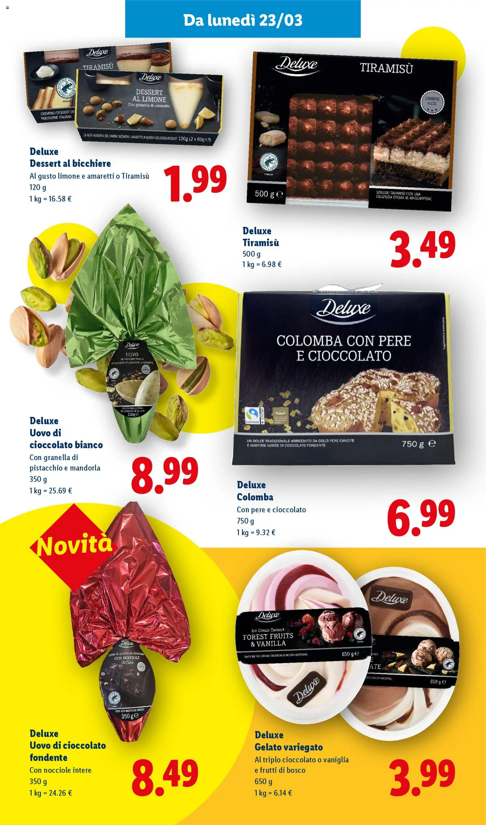 Volantino Lidl del 27.02.2026 | Pagina: 16 | Prodotti: Gelato, Limone, Nocciole, Mascarpone