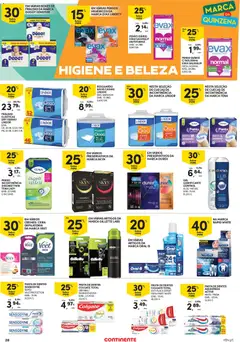 Pré-visualização Continente - Açores válido de 30.10.2025 | Página: 28 | Produtos: Fraldas, Preservativos, Cera, Cuecas