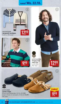 Aldi - Folder week 43 - Voorbeeld van een folder van Aldi, geldig van 20.10.2025 | Pagina: 31 | Producten: Kan, Trui