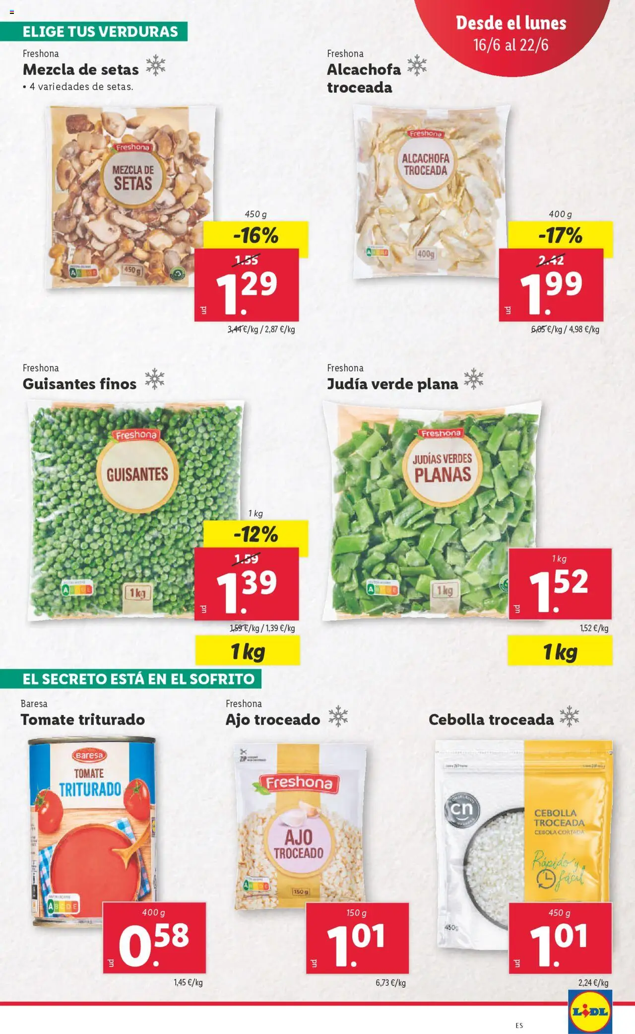 Lidl catálogo MAD │ válido desde el 16.06.2025 | Página: 15 | Productos: Παγωμένο τσάι, Tomate triturado