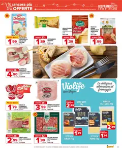 Volantino Iperal del 30.07.2025 | Pagina: 3 | Prodotti: Prosciutto Cotto, Pizza, Prosciutto, Grana Padano