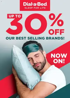 Preview of Dial-a-Bed specials valid from 25.08.2025