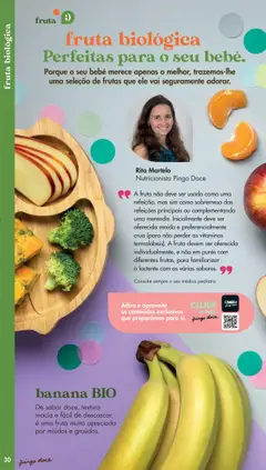Pré-visualização Pingo Doce - Catálogo Fruta e Legumes válido de 20.05.2025 | Página: 30 | Produtos: Banana, Martelo