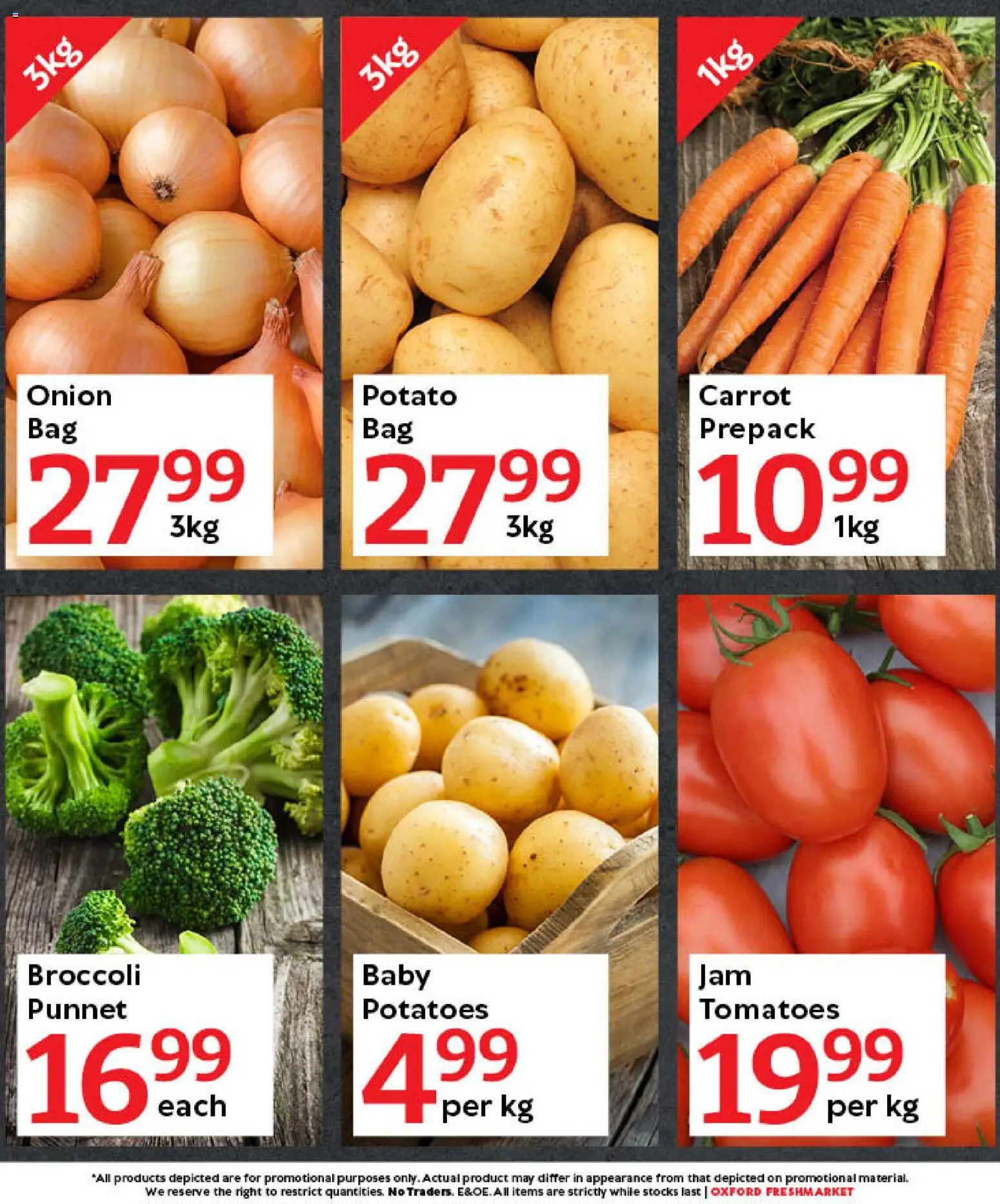 New Oxford Freshmarket catalogue – valid from 07.03.2026 | Page: 3 | Products: Tomatoes, Potatoes