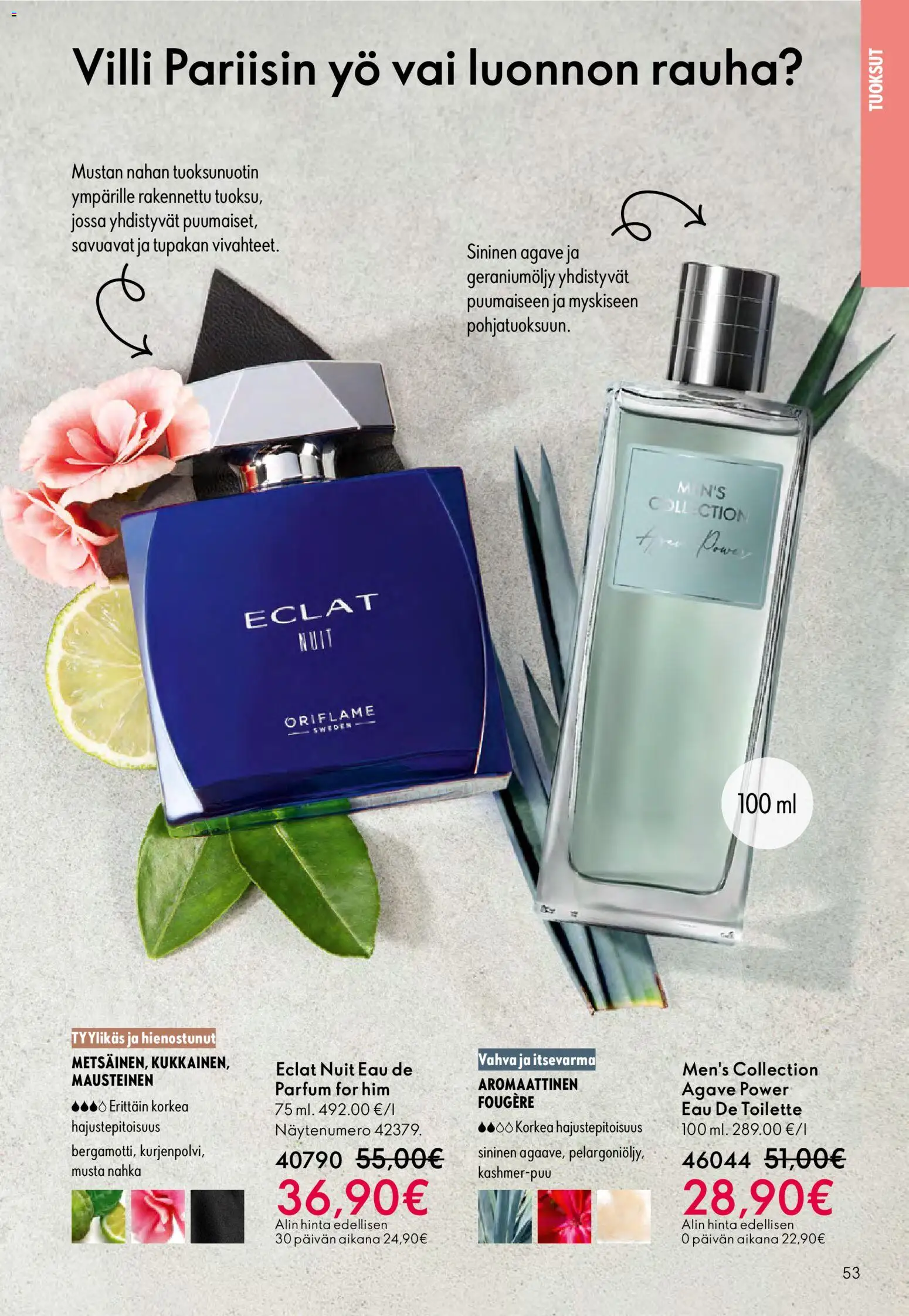 Oriflame - Esite 17 – voimassa 10.12.2025 alkaen | Sivu: 53 | Tuotteet: Eau de toilette