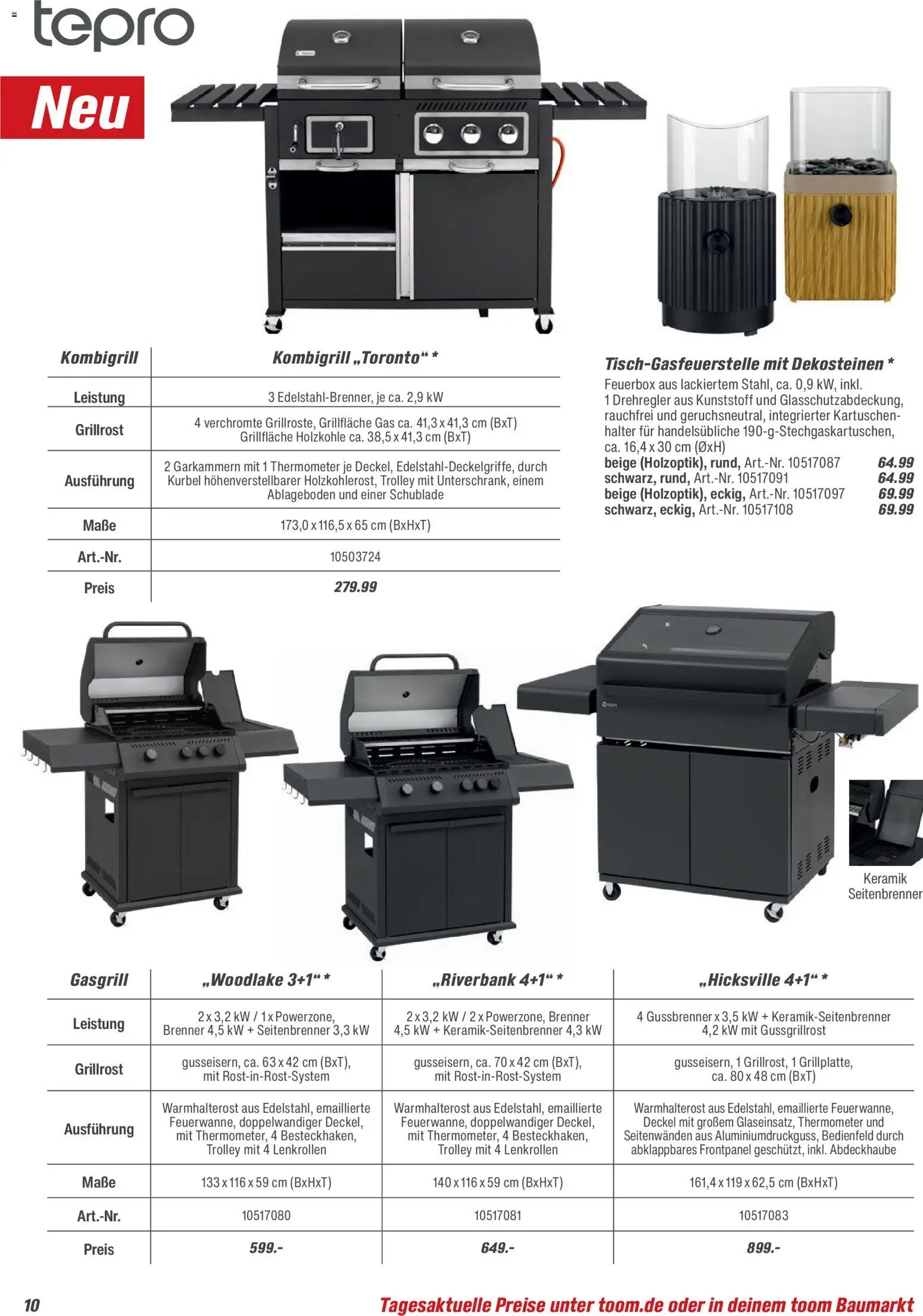 Toom Baumarkt  Grills & Zubehör 2026 – gültig ab 14.02.2026 | Seite: 10 | Produkte: Thermometer
