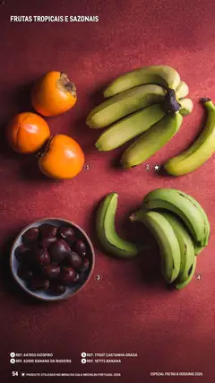 Pré-visualização Makro Especial Frutas e Verduras 2026 válido de 06.03.2026 | Página: 54 | Produtos: Banana
