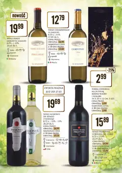 Pogląd oferty "WINO PINOT GRIGIO IL GAGGIO, 0,75 L | 12%" - ważna od 27.03.2026 | Strona: 28