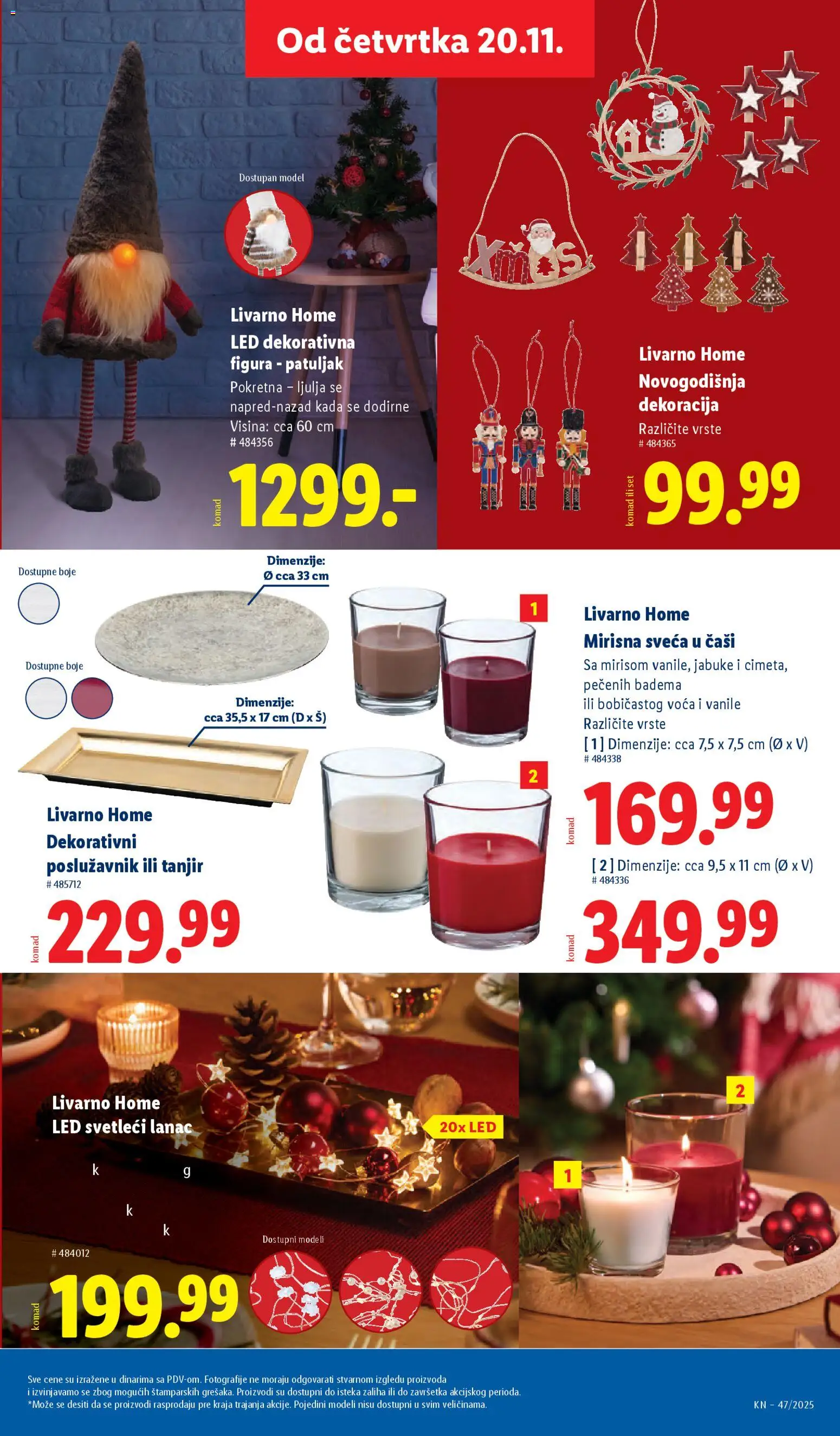 Lidl katalog - važi od 20.11.2025 | Strana: 55 | Proizvode: Tanjir, Jabuke