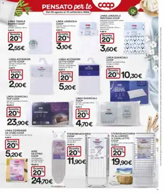 Volantino Ipercoop del 28.08.2025 | Pagina: 23 | Prodotti: Tè, Alluminio, Letto, Federa
