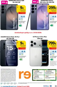 Carrefour folder week 13 - Voorbeeld van een folder van Carrefour, geldig van 25.03.2026 | Pagina: 35