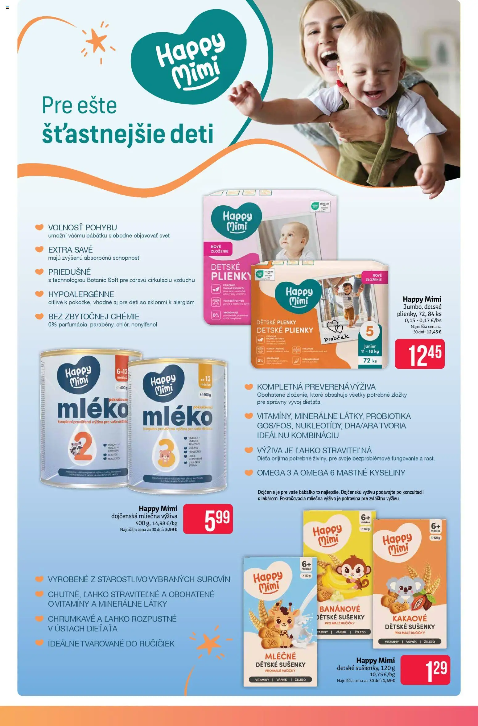 Nové Teta drogerie akcie – leták je platný od 07.01.2026 | Strana: 9 | Produkty: Plienky