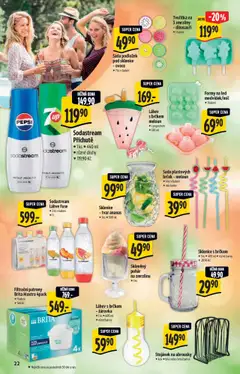 Albert katalog - Hypermarket od 16.07.2025 | Strana: 22 | Produkty: Meloun, Sklenice s brčkem, Lahve, LED