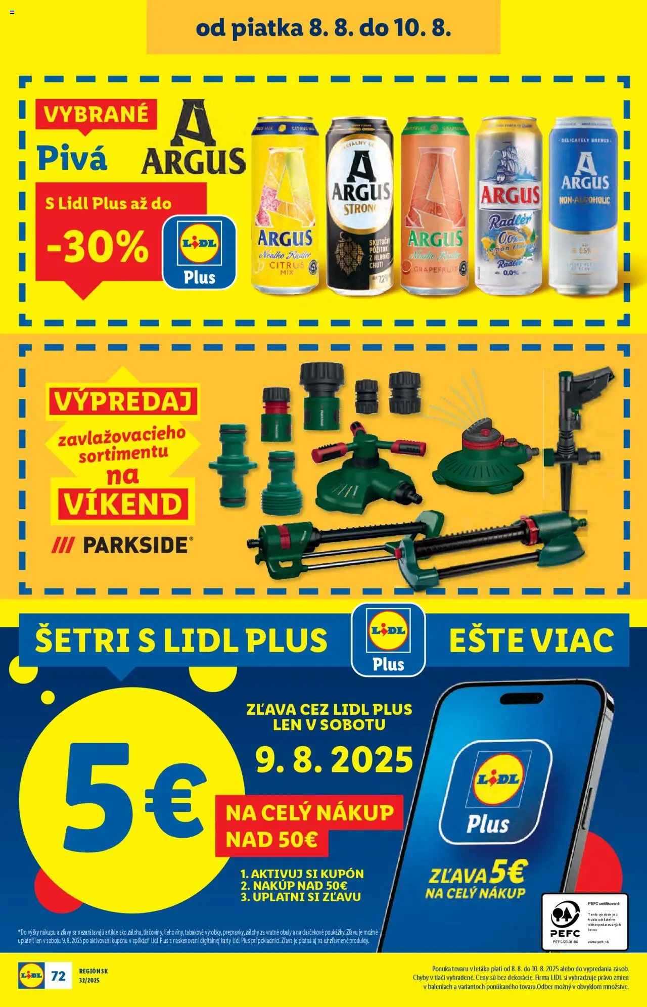 Lidl leták │ platný od 04.08.2025 | Strana: 96 | Produkty: Radler, Grapefruit