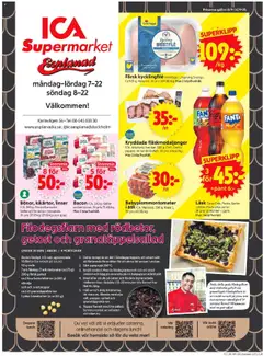 ICA Supermarket - Stockholm - Förhandsvisning av reklamblad från butik ICA Supermarket aktuell från 08.09.2025