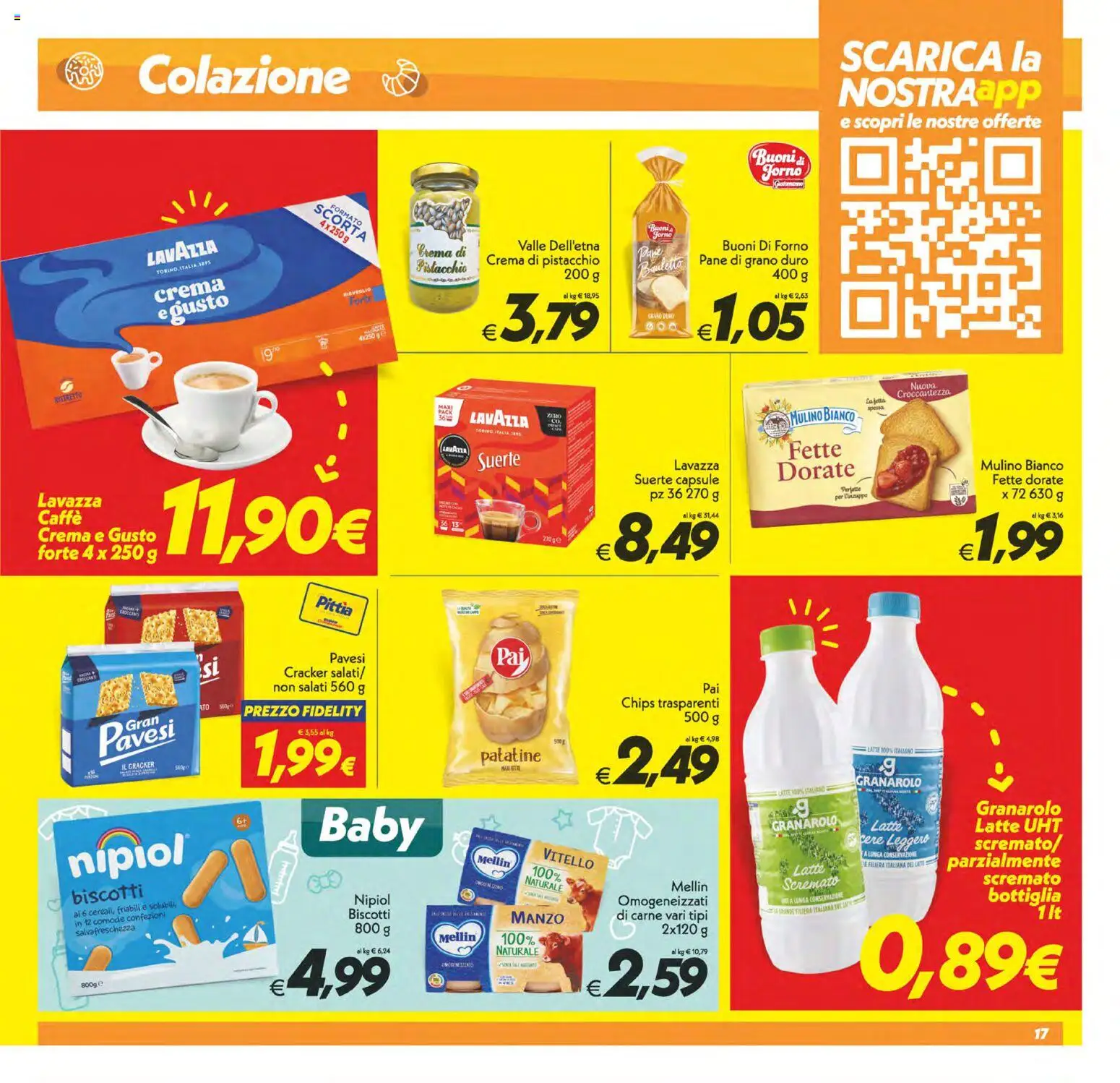 Volantino SuperConveniente del 17.03.2026 | Pagina: 17 | Prodotti: Caffè, Vitello, Forno, Lavazza