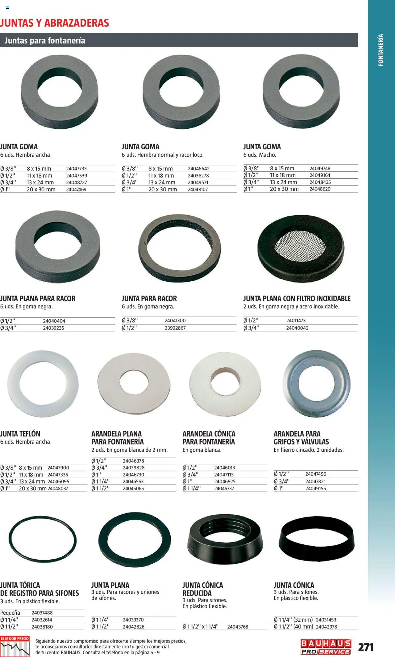 Bauhaus - ProService  │ válido desde el 24.02.2025 | Página: 271 | Productos: Té, Teléfono