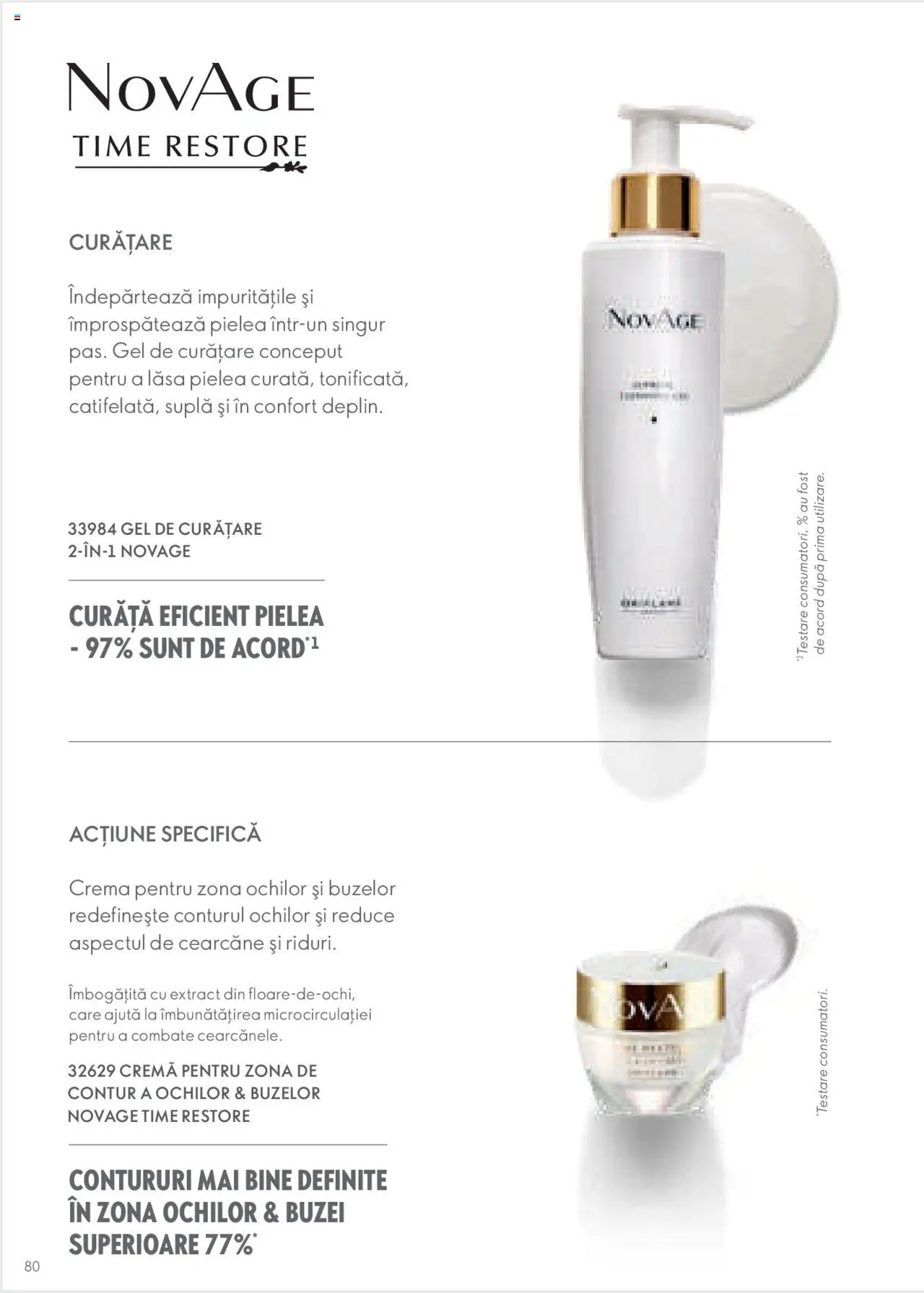 Oriflame catalog - Ghidul NOVAGE+ – valabil de la 01.03.2023 | Pagină: 80