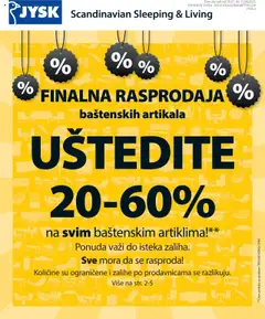 Jysk katalog - pregled Jysk kataloga - važi od 30.07.2025