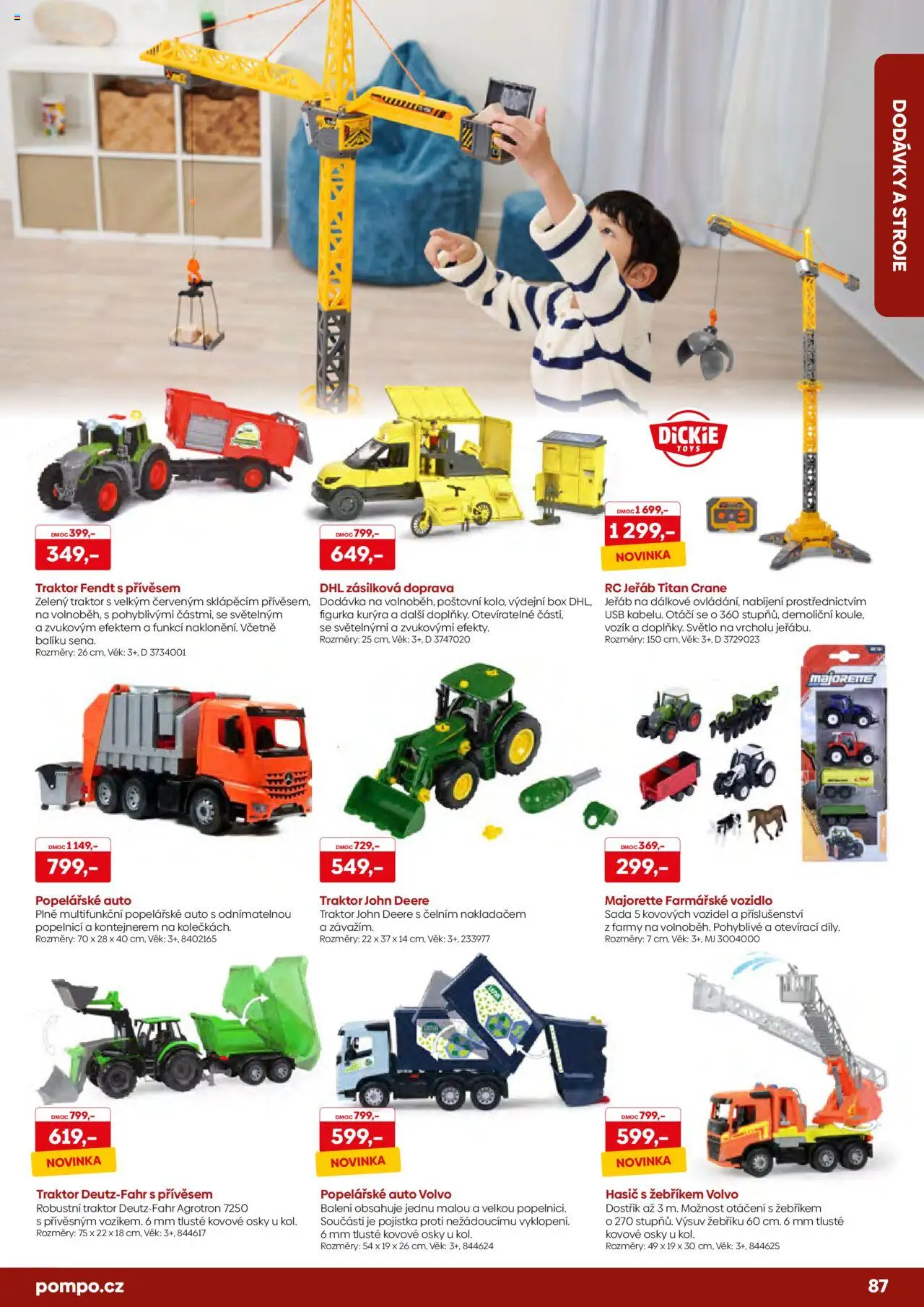 POMPO katalog Vánoce 2025 od 16.10.2025 | Strana: 87 | Produkty: Box, USB