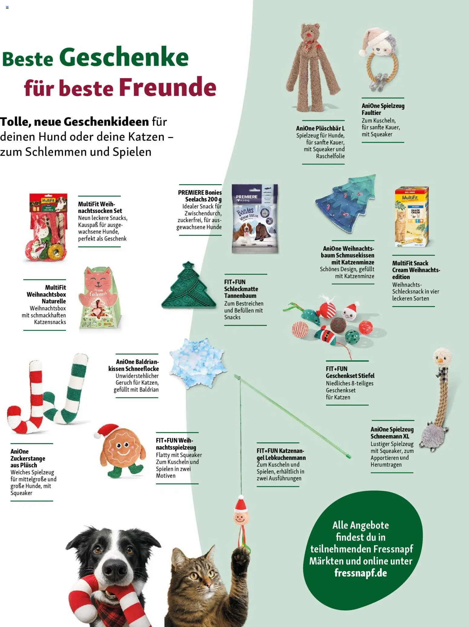 Fressnapf Magazin – gültig ab 01.11.2025 | Seite: 19 | Produkte: Kissen, Stiefel