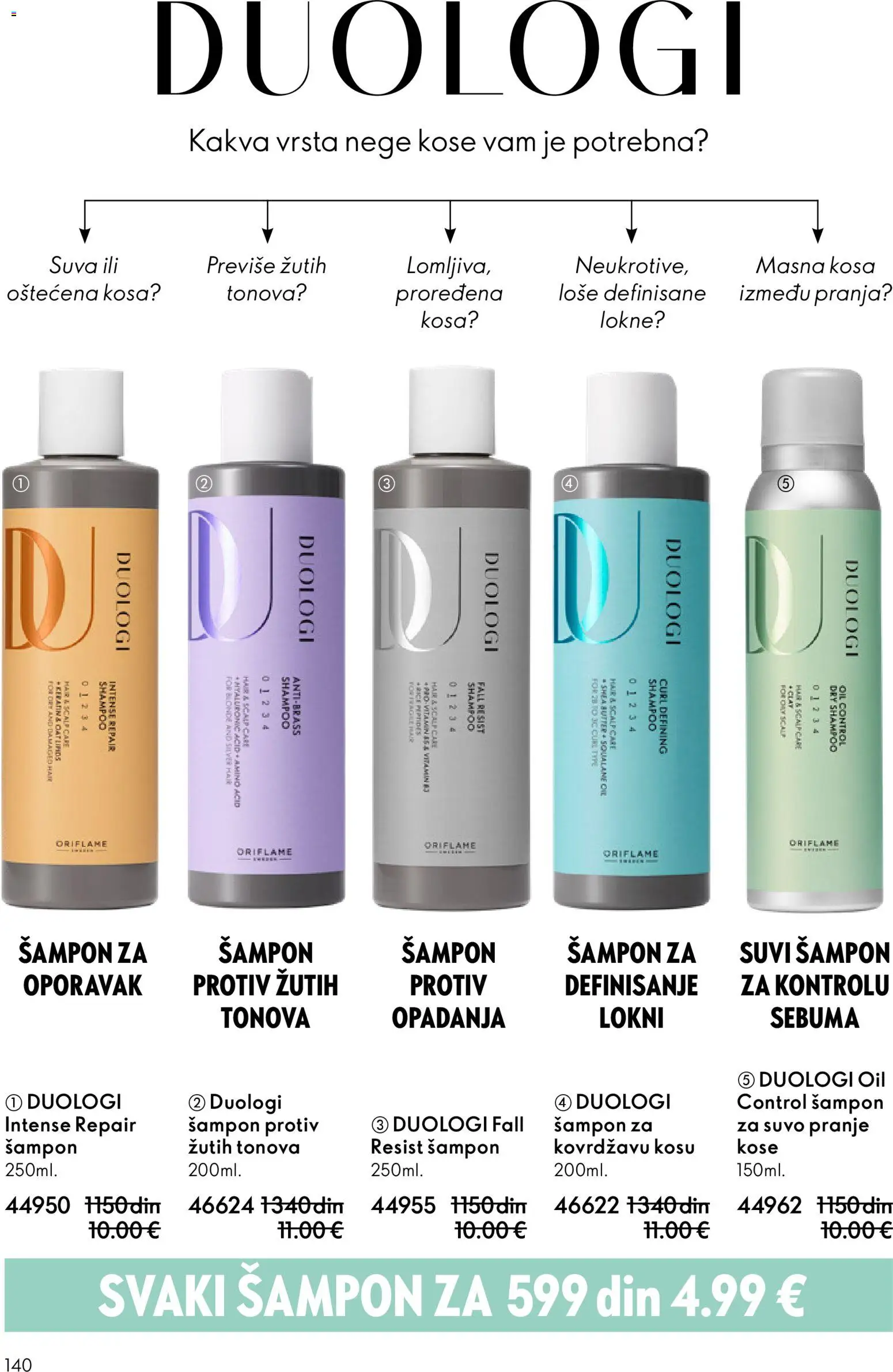 Oriflame katalog - važi od 28.01.2026 | Strana: 140 | Proizvode: Šampon