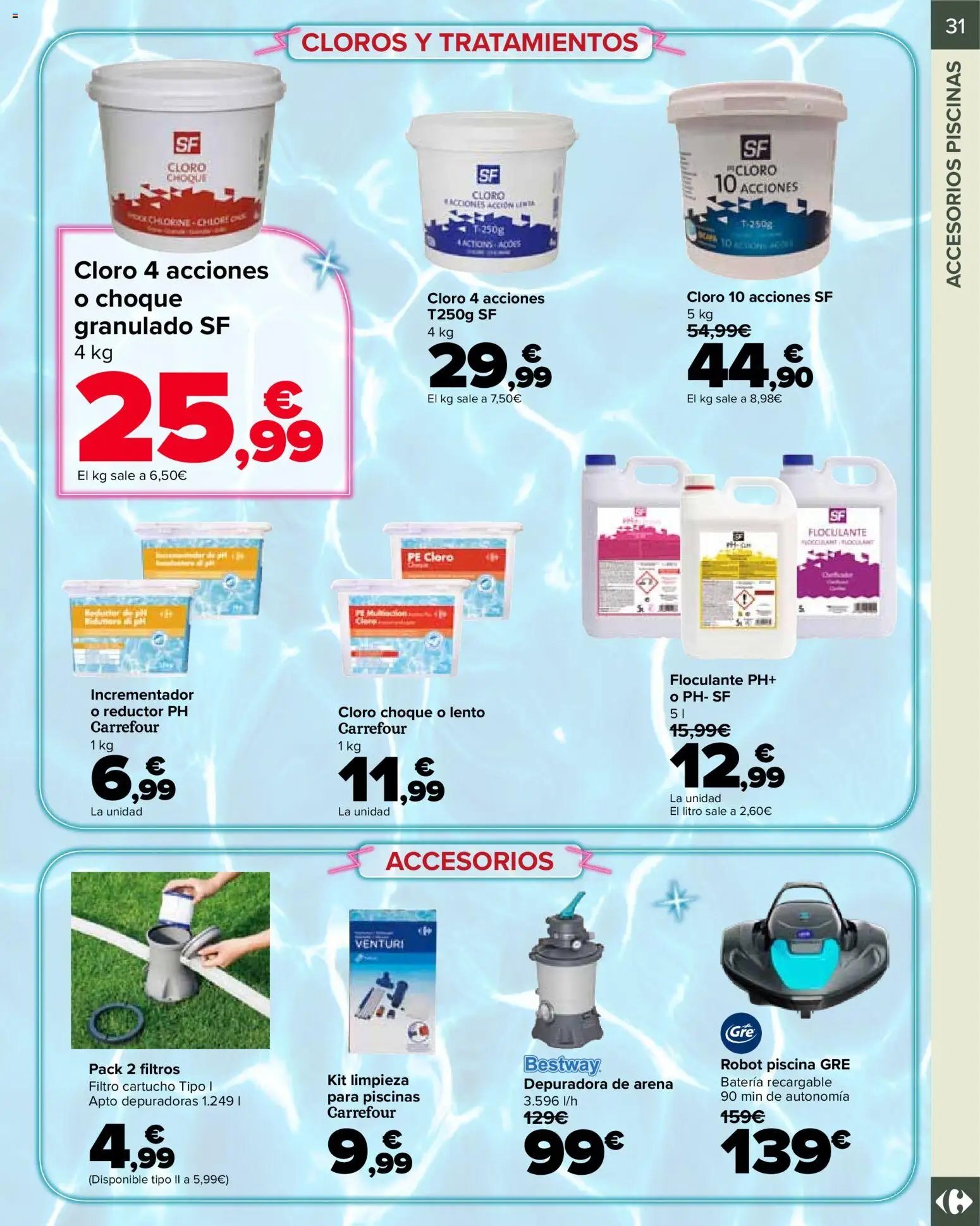 Carrefour Jardin │ válido desde el 14.04.2026 | Página: 31 | Productos: Robot, Batería