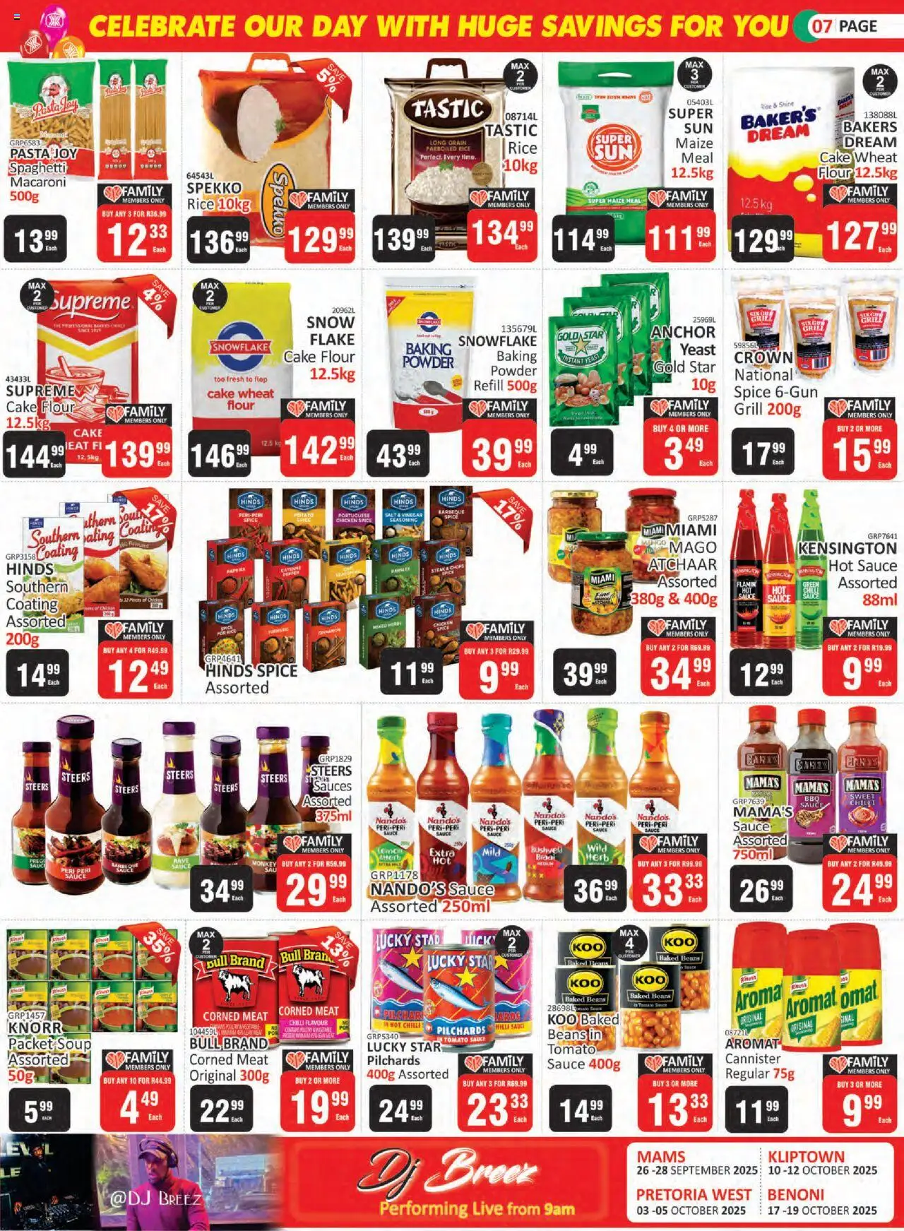 New KIT KAT Cash & Carry catalogue – valid from 25.09.2025 | Page: 7 | Products: Steak, Vinegar, Pasta, Seasoning