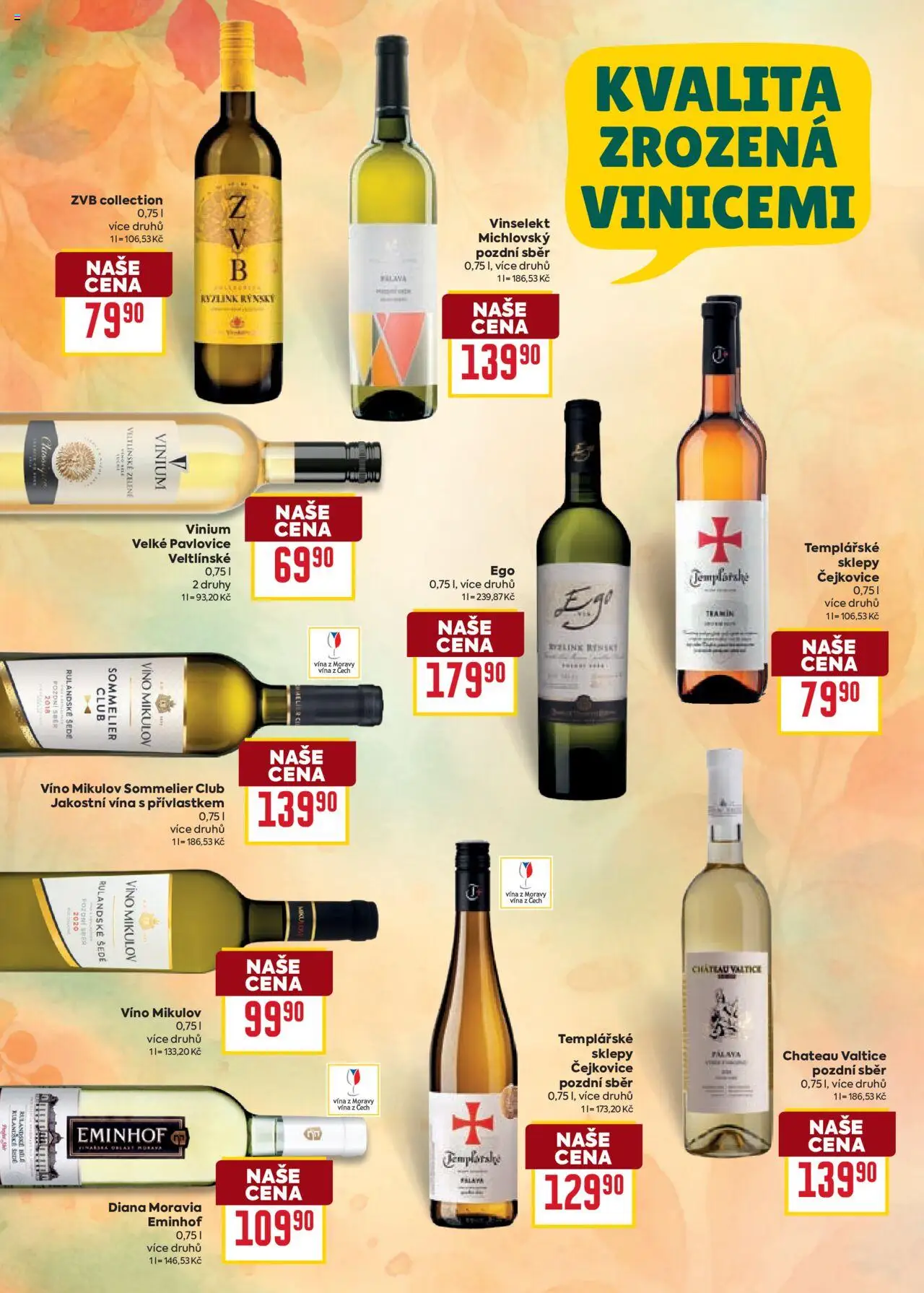 Billa katalog - Podzimní nápoje 2 od 01.10.2025 | Strana: 10 | Produkty: Víno, File