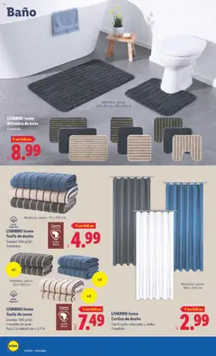Lidl catálogo de bazar MAD │ válido desde el 14.07.2025 | Página: 12 | Productos: Cortina, Baño, Ducha, Alfombra