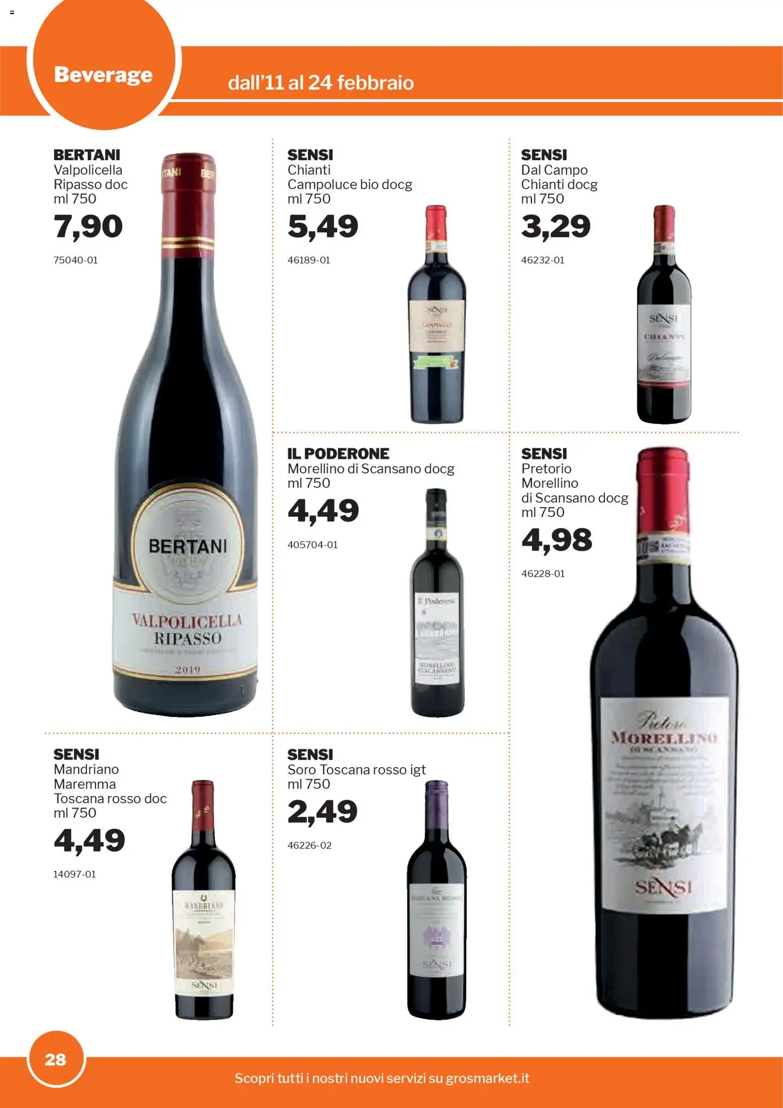 Volantino Sogegross del 11.02.2026 | Pagina: 28