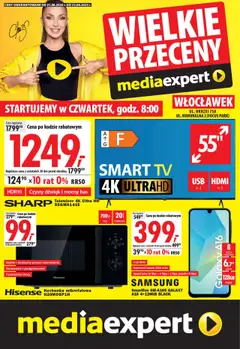 Pogląd oferty "Mediaexpert Gazetka - Wielkie przeceny Włocławek" - ważna od 21.08.2025