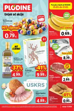 Plodine - Katalog - Pregled kataloga iz trgovine Plodine, vrijedi od 25.03.2026