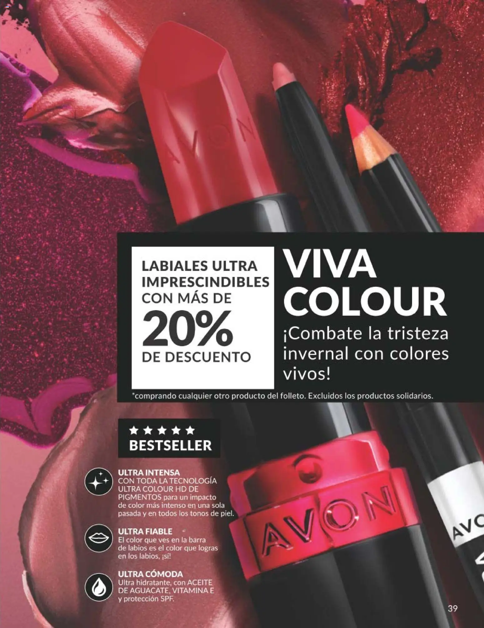 Catálogo AVON campaña 2 │ válido desde el 01.02.2026 | Página: 41 | Productos: Aceite, Barra de labios