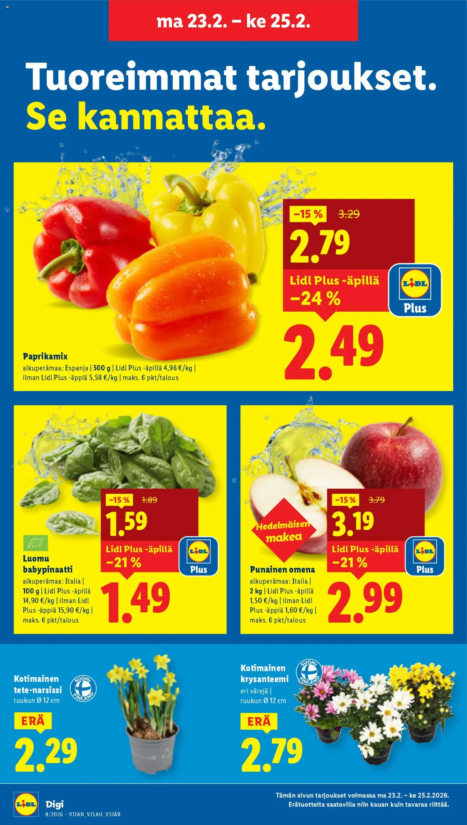 Lidl tarjoukset – voimassa 19.02.2026 alkaen | Sivu: 21