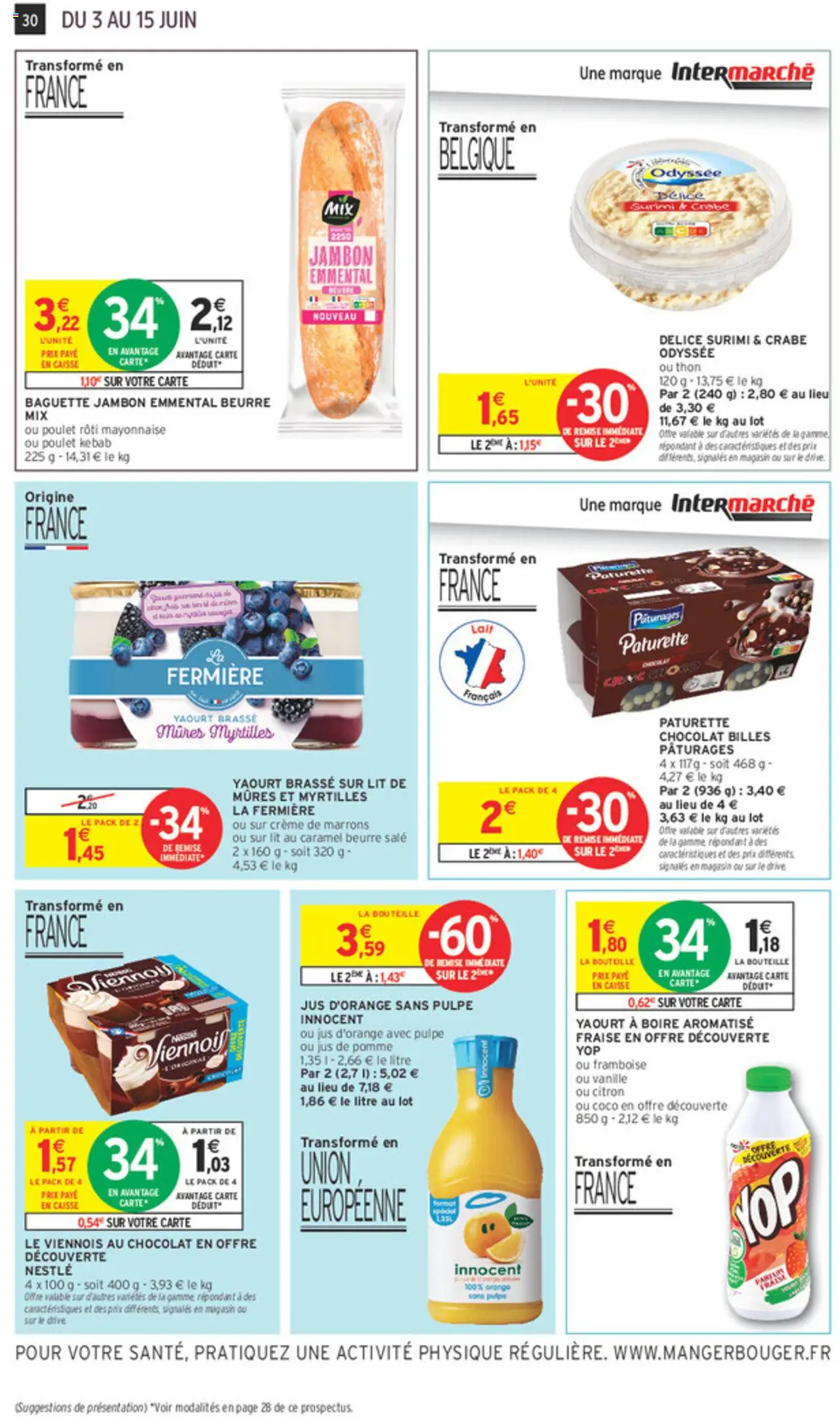  | Page: 30 | Produits: Carottes, Essuie-tout, Litière, Thé