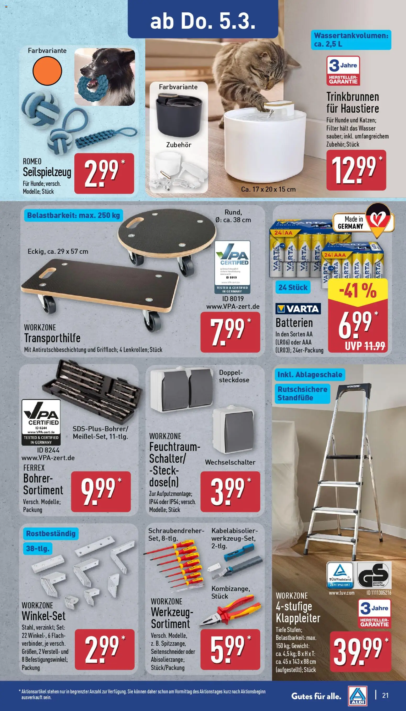 Aldi Prospekt 	 – gültig ab 02.03.2026 | Seite: 22