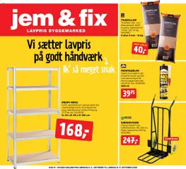Jem & fix - Tilbudsavis gyldig fra 05.10.2025
