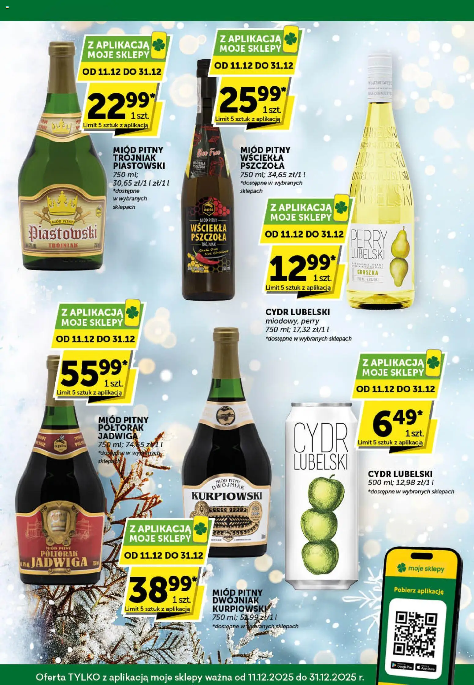 Groszek Gazetka - Katalog alkoholowy od 11.12.2025 | Strona: 4 | Produkty: Gruszka, Miód, Cydr, Miód pitny