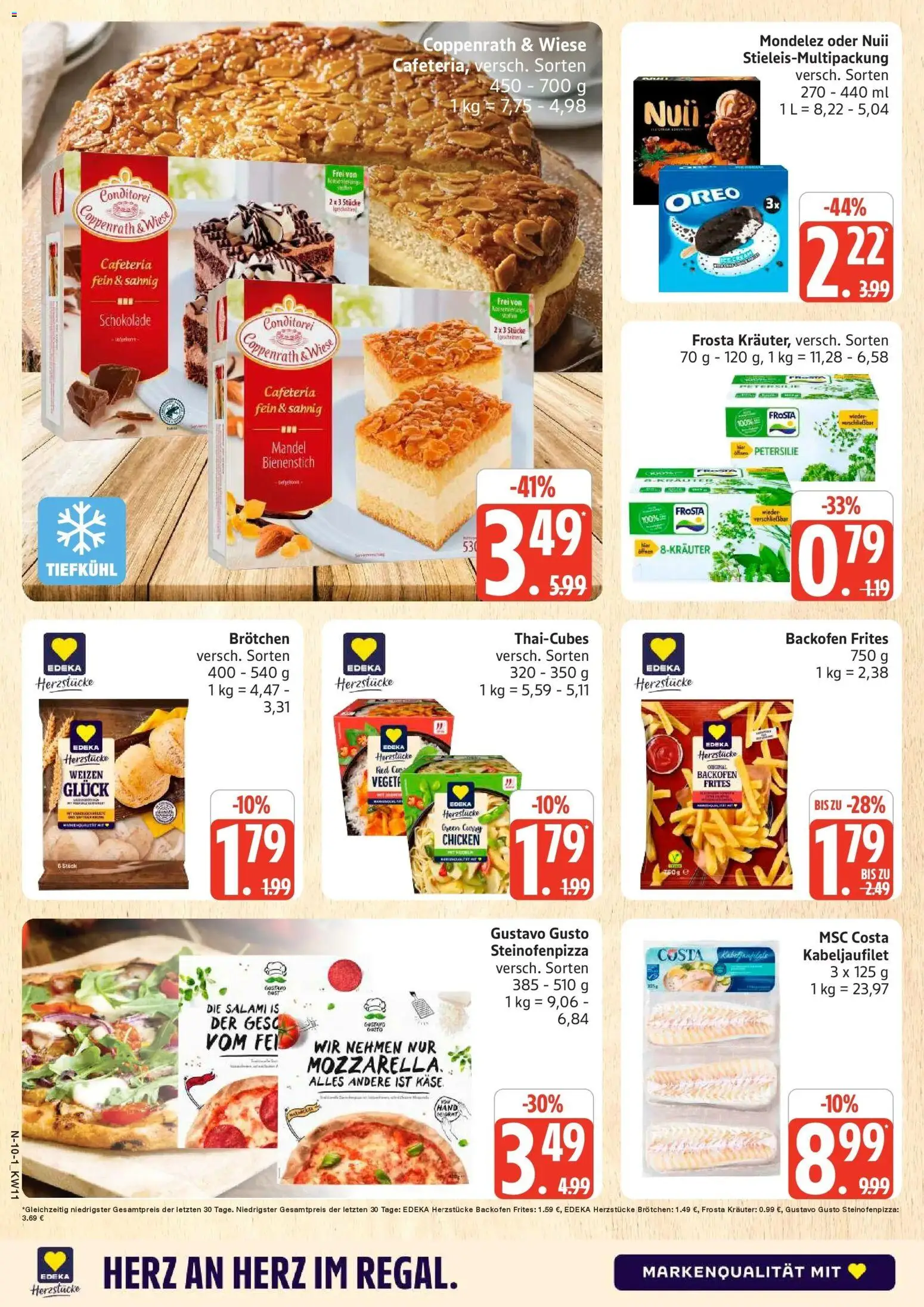 Marktkauf Prospekt Cuxhaven – gültig ab 09.03.2026 | Seite: 10 | Produkte: Gustavo gusto, Schokolade, Frosta, Petersilie