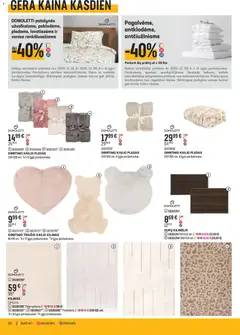 Senukai leidinys galioja nuo 12.11.2025 | Puslapis: 10 | Prekių: Kilimėlis, Kilimas, Durų kilimėlis, Pledas